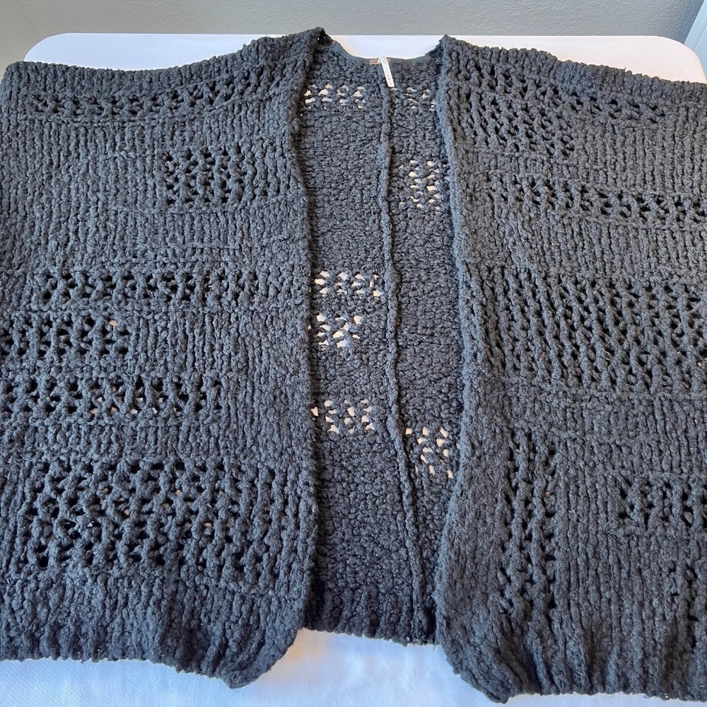 NWT - Free People Saturday Morning Oversized Open Front Cardigan - Picture 5 of 10